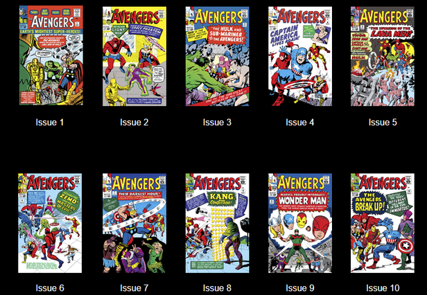 TOS - Scroll down to see clickable covers